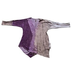 XCVI asymmetrical Tunic Sweater sz L